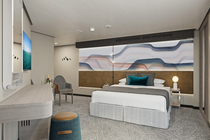 Apartmán s veľkým balkónom na korme (SI) – Norwegian Aqua
