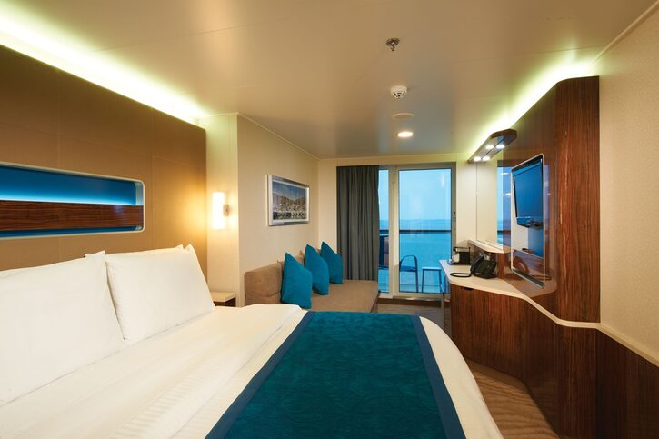 Kajuta s balkónom (B1, B4, B6, BA, BB, BF, BT) - Norwegian Breakaway