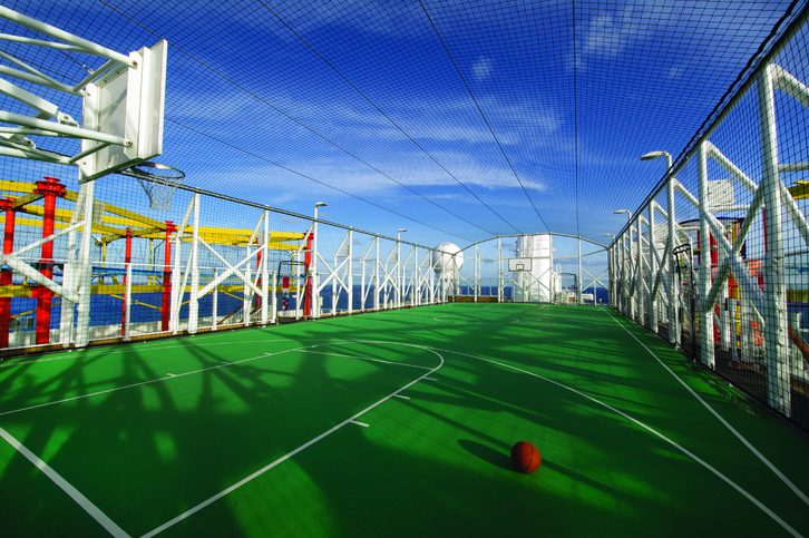 Basketbalové hřiště - Norwegian Breakaway