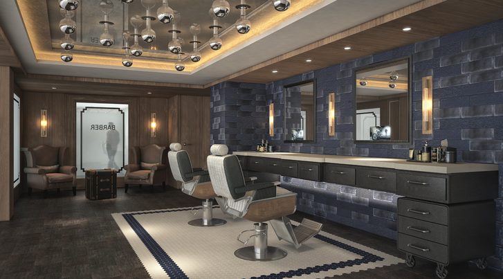 Barber Shop - Norwegian Encore