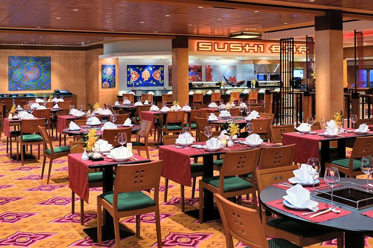 Sushi Bar - Norwegian Jewel 