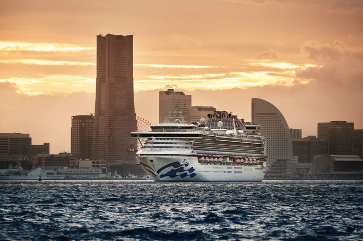 Diamond Princess v Japonsku