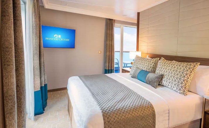 Sky Suite, ložnice - Discovery Princess