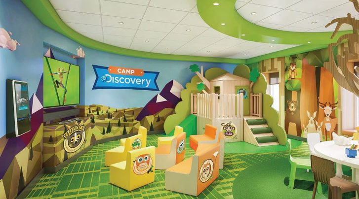 Areál pro nejmenší - Discovery Princess