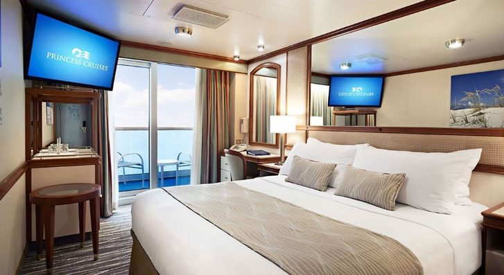 Kajuta s balkonem - Emerald Princess