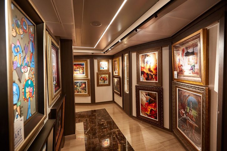 Galerie umění - Majestic Princess