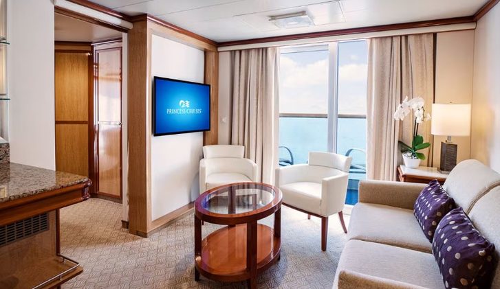 Apartmá, obývací část  - Regal Princess