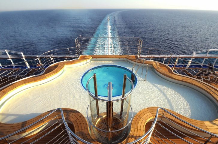 Regal Princess, bazén na zádi