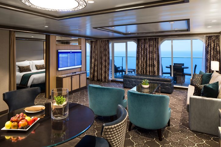 Owner´s Suite, obývací část - Harmony of the Seas