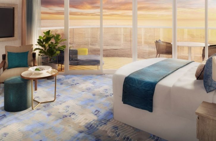 Rohové Apartmá Sunset Suite - Icon of the Seas