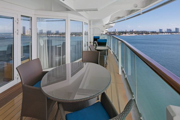 Royal Suite, balkon - Jewel of the Seas