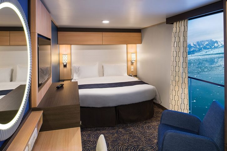 Vnútorná kajuta s virtuálnym balkónom (1U, 2U) – Odyssey of the Seas