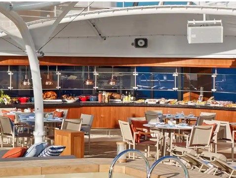The Patio - Seabourn OvationSeabourn Ovation
