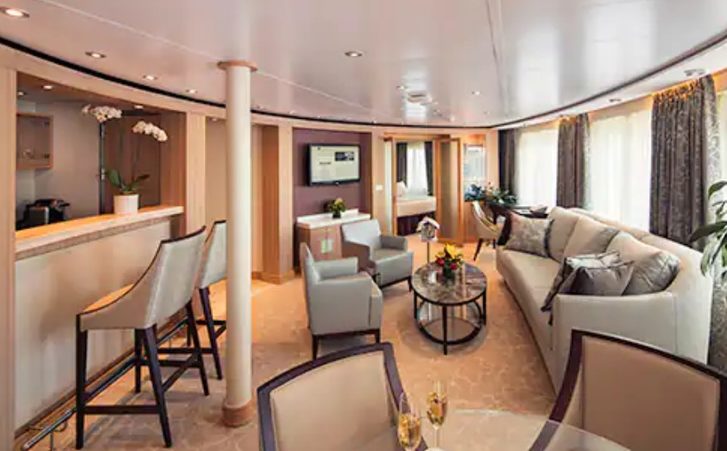 Owner´s Suite and Above - Seabourn Soujourn