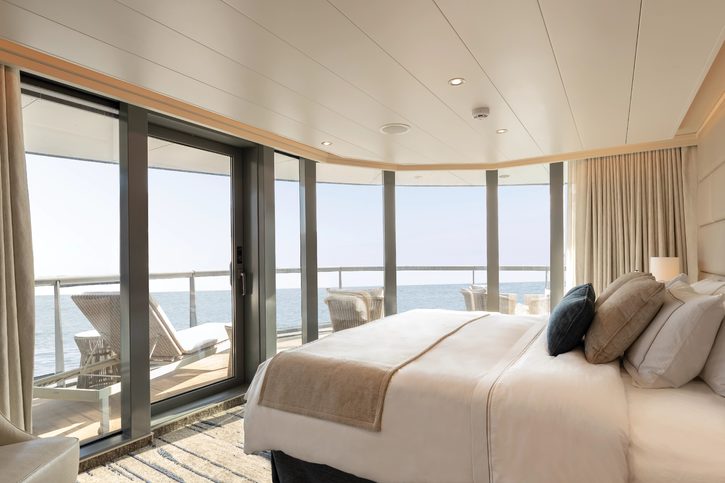 Royal Suite, ložnice - Silver Origin