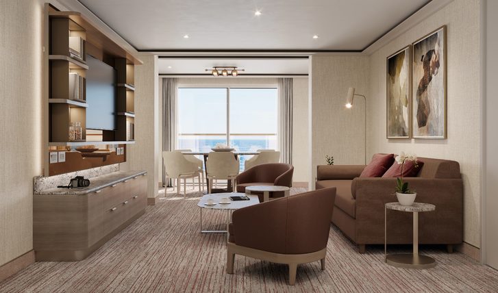 Owner´s Suite, obývací část - Silver Ray