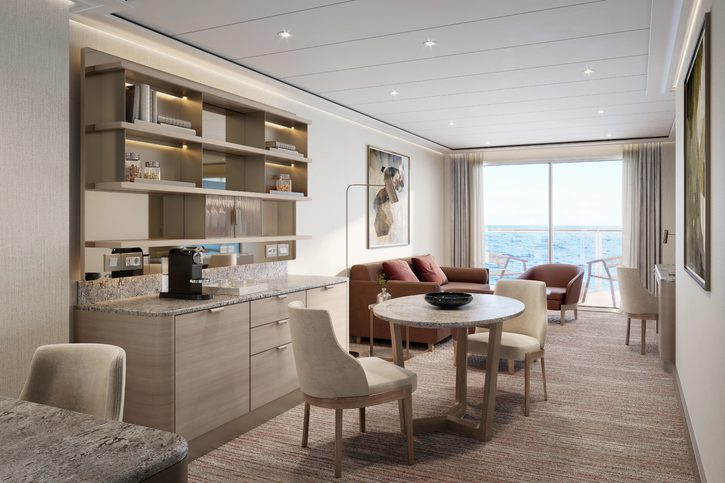 Signature Suite, obývací část - Silver Ray