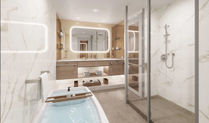 Silver Suite, koupelna - Silver Ray