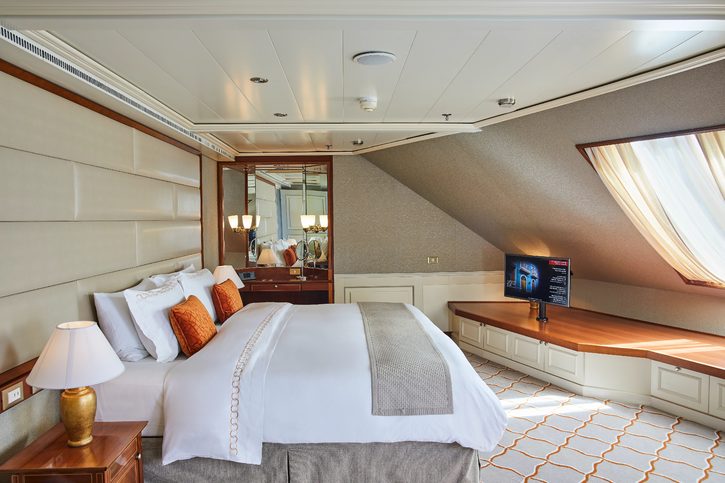 Royal Suite, ložnice - Silver Whisper