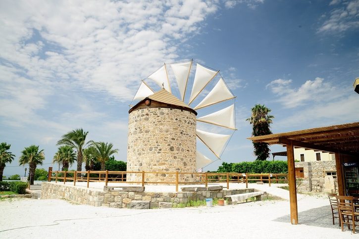 Kos - Vietorý mlyn Antimachia  Kos - Vietorý mlyn Antimachia