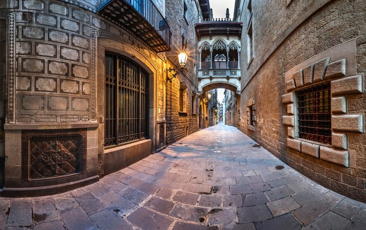 Barri Gòtic (Gotická štvrť)