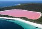 Lake Hillier, Západní Austrálie: Úžasné růžové jezero, přírodní památka Austrálie, nedaleko Esperance