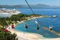 Zipline na ostrově Labadee, soukromý ostrov RCL