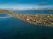 Letecký pohled na Murmansk, Rusko
