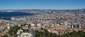 Pohled na město Marseille.