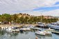 Pohled na přístavní město La Spezia, Itálie