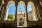 Pohled na kostel Narození Betléma, Jeruzalém, Izrael