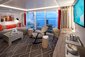 Celebrity Suite, obývací část - Celebrity Edge