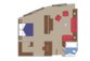 Třílůžkové Rodinné apartmá Executive Suite (YC2), plánek - MSC Splendida