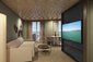 The Haven Owner´s apartmán s hlavnou spálňou a veľkým balkónom na zadnej časti lode (H4) – Norwegian Aura