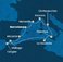 Španielsko, Maroko, Tunisko, Taliansko, Francúzsko z Barcelony na lodi Costa Toscana