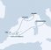 Taliansko, Španielsko, Francúzsko z Civitavechie na lodi Costa Diadema