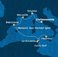 Taliansko, Francúzsko, Španielsko, Tunisko z Civitavechie na lodi Costa Smeralda