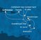 Dominikánska republika, Svätá Lucia, Barbados, Guadeloupe, Svätý Krištof a Nevis, Britské Panenské ostrovy z La Romany na lodi Costa Fascinosa