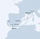 Francúzsko, Španielsko, Portugalsko, Gibraltár, Taliansko z Marseille na lodi Costa Fascinosa