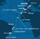 Francúzsko, Taliansko, Španielsko, Portugalsko, Kapverdy, Brazília z Marseille na lodi Costa Diadema