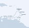 Guadeloupe, Bonaire, Curacao, Grenada, Barbados, Martinik z Pointe-à-Pitre na lodi Costa Fascinosa