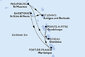 Martinik, Guadeloupe, Dominika, Svatý Martin, Antigua a Barbuda, Svätý Krištof a Nevis z Fort de France na lodi MSC World Asia