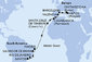 Brazília, Španielsko, Maroko, Taliansko zo Santosu na lodi MSC Divina