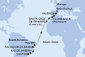 Brazília, Španielsko, Maroko zo Santosu na lodi MSC Divina