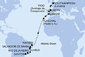 Brazília, Portugalsko, Španielsko, Veľká Británia zo Santosu na lodi MSC Meraviglia