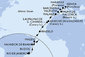 Brazília, Kapverdy, Španielsko, z Lanzarote, Francúzsko, Taliansko z Rio de Janeira na lodi MSC Musica