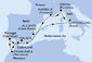 Taliansko, Francúzsko, Španielsko, Portugalsko, Maroko, Gibraltár z Civitavechie na lodi MSC Sinfonia