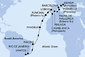 Brazília, Kapverdy, Portugalsko, Maroko, Španielsko, Francúzsko, Taliansko zo Santosu na lodi MSC Seaview