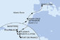 Martinik, Guadeloupe, Svatý Martin, Svätý Krištof a Nevis, Antigua a Barbuda, Španielsko z Fort de France na lodi MSC World Europa