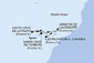 z Lanzarote, Španielsko z Lanzarote na lodi MSC Euribia